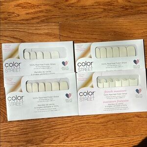 Color Street French Manicure Nail Polish Strips